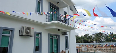 TAMAN NILAM SHOW UNIT LAUNCH